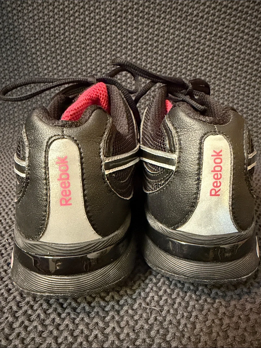 Reebok black athletic